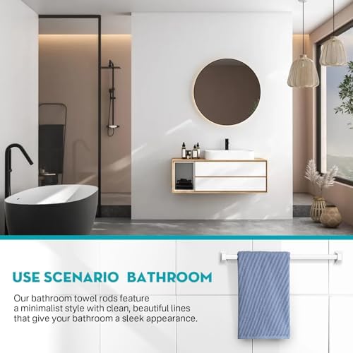 Adjustable 24-Inch Towel Bar