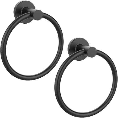Eco-Friendly Home Luxury Towel Ring 2Pack