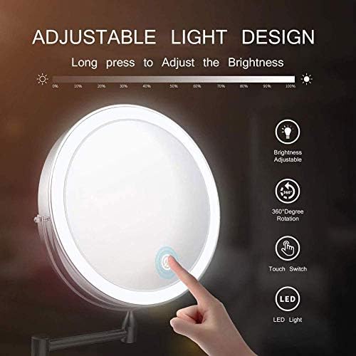 Bright Precision Vanity Mirror