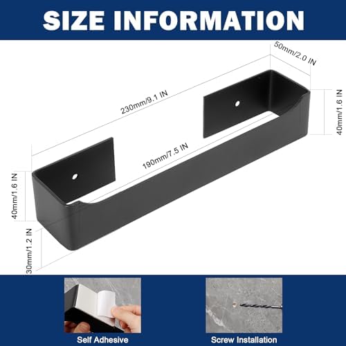 NearMoon Self-Adhesive Stainless Steel Towel Holder