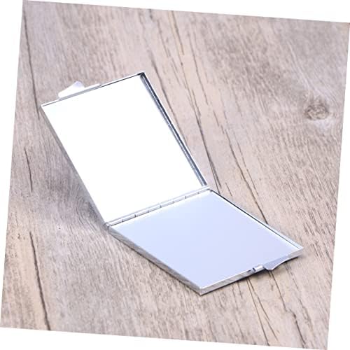 Pure Brilliance Compact Folding LED Makeup Mirror