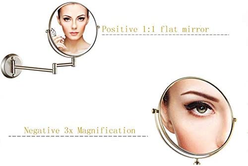 Double-Sided Double Magnification Makeup Mirror
