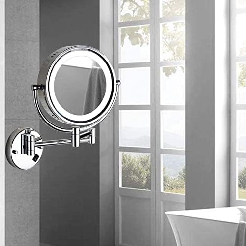 DEIHGE Wall Mounted Makeup Mirror 8-Inch Double Sided