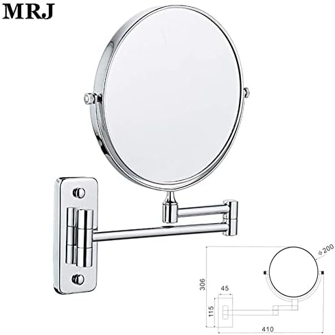 Portionable 2-Sided Double-SidedBenefited Makeup Mirror