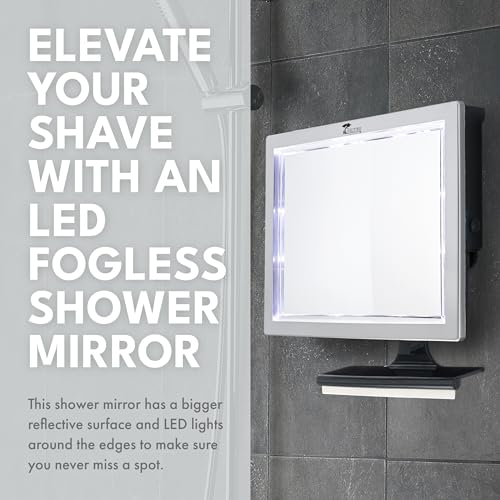 No Fog See-Through Versatile BathRoom Mirror - Perfect for Shaving Cleaning