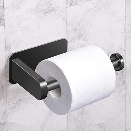 Stainless Steel Toilet Paper Holder No Drilling Required