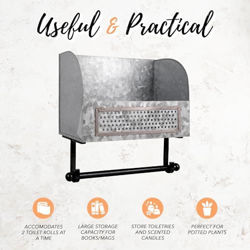 Autumn Alley Farmhouse Toilet Paper Holder