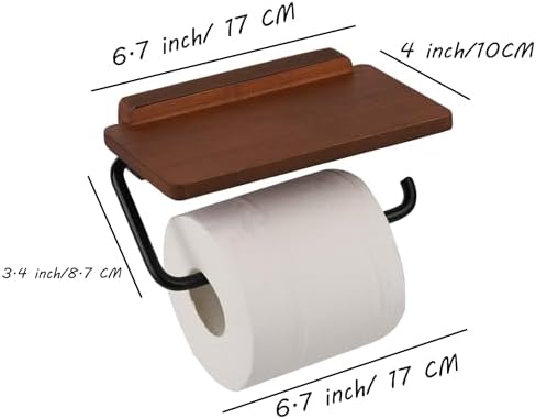 Stylish Wall-Mounted Toilet Paper Holder