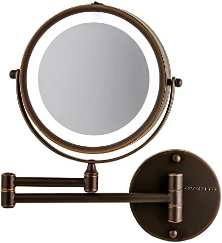 OVENTE 7X Magnifying Wall Mirror