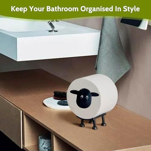 Sheep Toilet Roll Holder for Bathroom Decor