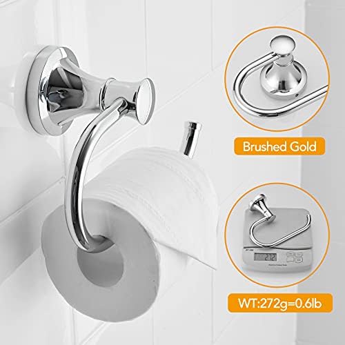 BESy Polished Chrome Toilet Tissue Paper Holder