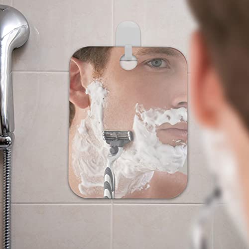 Fog-Free Handheld Shower Mirror