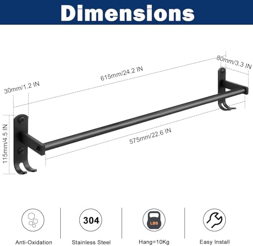 NearMoon 24 Towel Holder