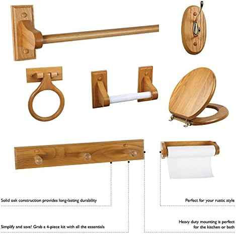 Design House Dalton Rustic Wall-Mounted Toilet Paper Holder