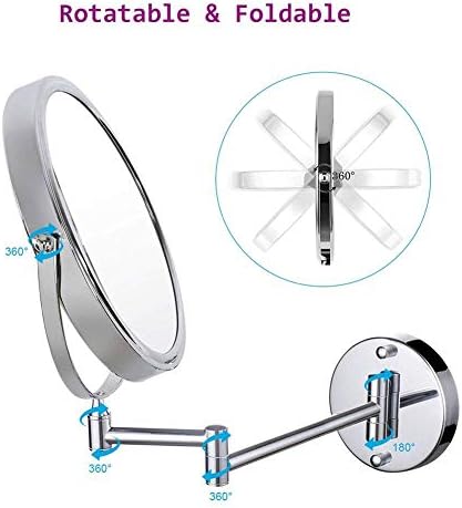3-Piece Handheld Cosmetic Mirror Set for Travelers