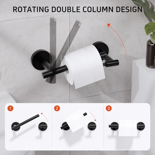 CasaCulina Stainless Steel Toilet Paper Holder