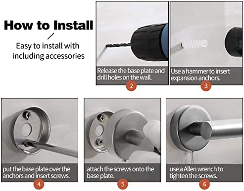 Elevate Your Space - 10-Piece Bathroom Hardware Kit Durable Functional Design