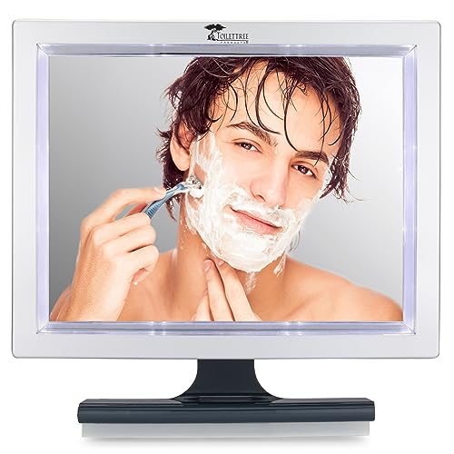 No Fog See-Through Versatile BathRoom Mirror - Perfect for Shaving Cleaning
