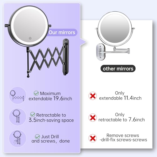 FASCINATE Bleach Out Makeup Mirror