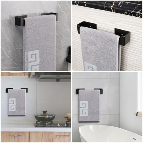 NearMoon Self-Adhesive Stainless Steel Towel Holder