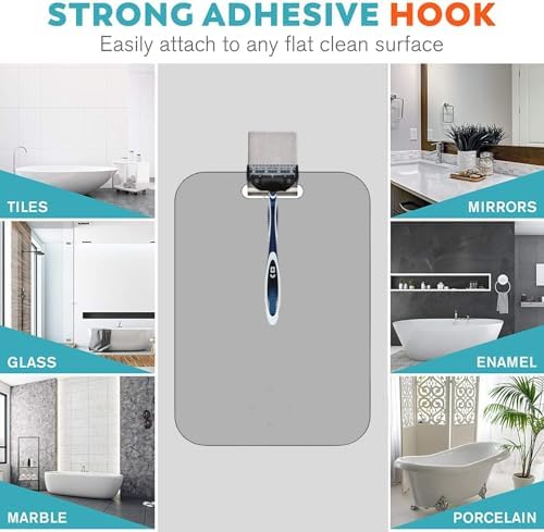 Stianiiie Anti-Fog Mirror for Showers Crystal Clear