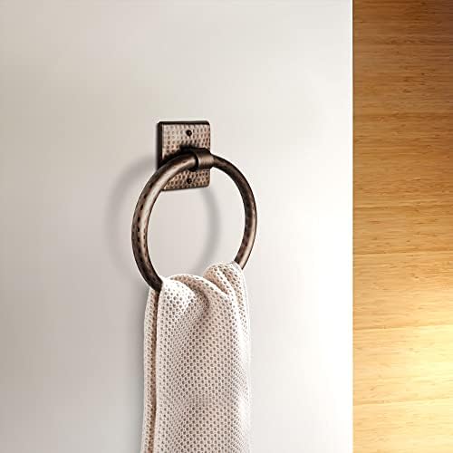 Monarch Abode 17089 Metal Round Towel Ring Holder
