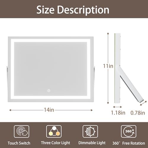 Vanity Mirror with Smart Lighting