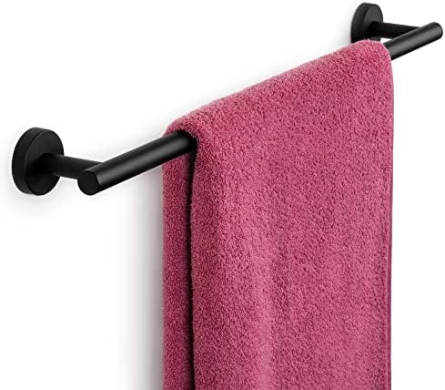 MARMOLUX ACC - Matte Black Towel Bar - 24 inch Bathroom Towel Holder