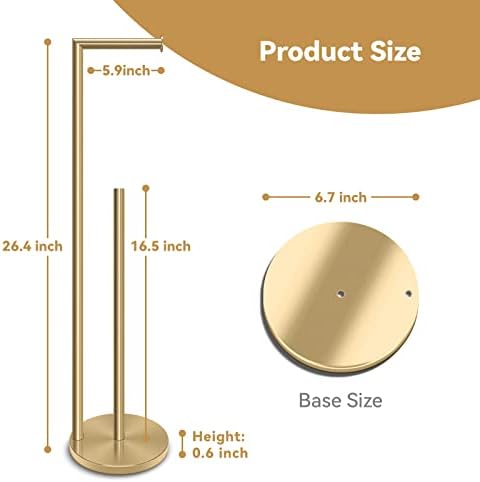 Sturdy Stainless Steel Toiletry Holder Stand
