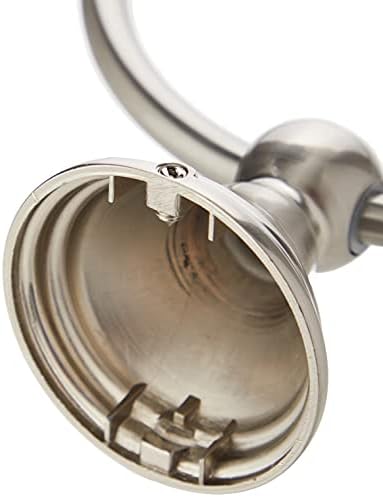 Amazon Basics Round Towel Ring Satin Nickel