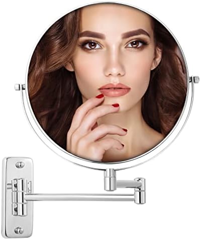 9 Magnifying Wall-Mounted Makeup Mirror