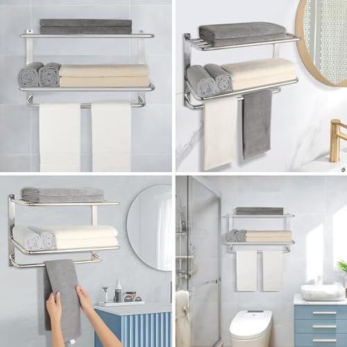 Essential bath towel rack for home or gym