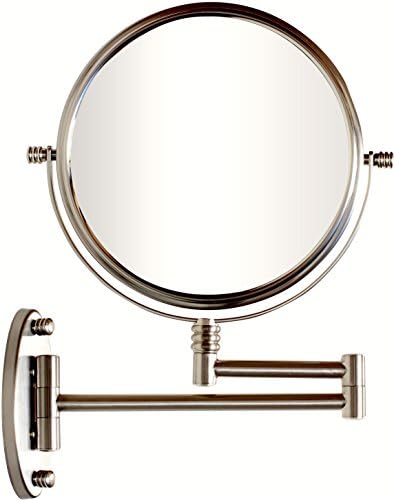 Deco Brothers Wall Mount Mirror with 7X Magnification