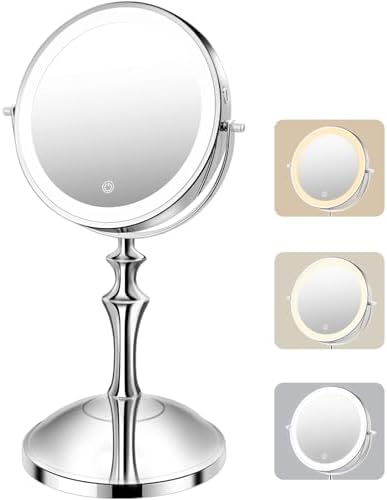 Versatile 8 LED Makeup Mirror
