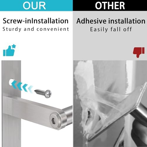 VOTZAAQ 24 Inch 3-Tier Towel Rack Wall Mounted