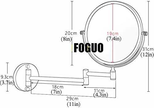 Precision 8 Wall-Mounted Mirror