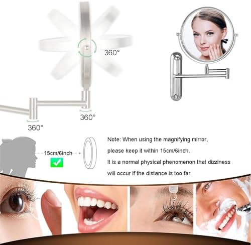 CarXsMakeup Mirror Wall-Mounted