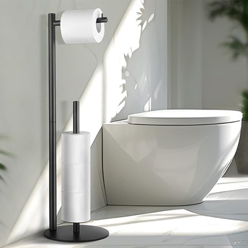 4-Roll Toilet Paper Holder with Waterproof Base