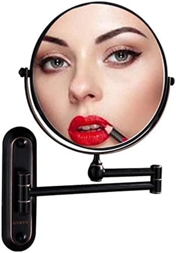 Exceptional Dual-Surface Makeup Mirror with 3X Magnification and 360-Degree Rotation