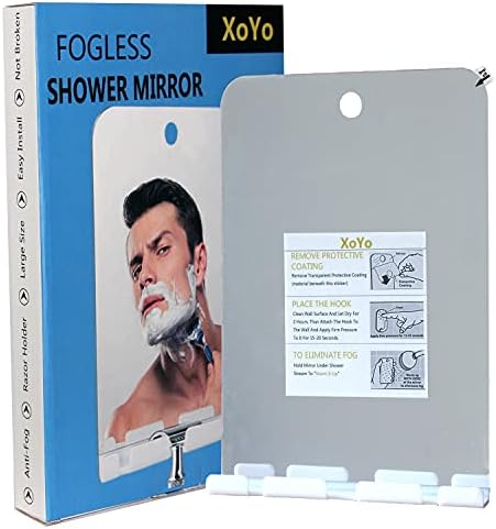 Big XoYo APHUIME Large Fogless Shower Mirror