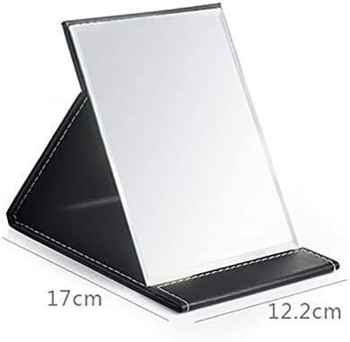 JOLY Protable PU Leather Makeup Mirror with Adjustable Stand