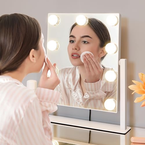 Elegant Lighted Vanity Mirror