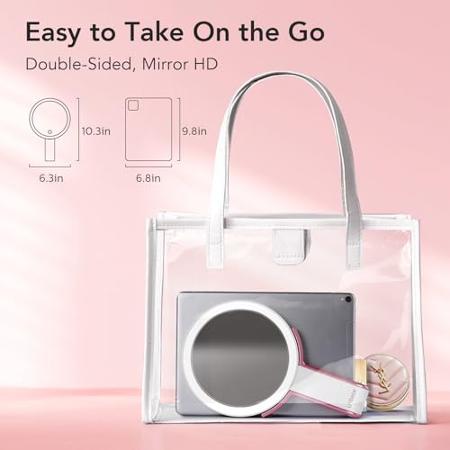 LitBear Compact Makeup Mirror with Lights