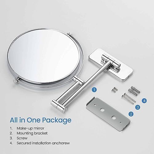 KIBI Circular Magnifying Mirror
