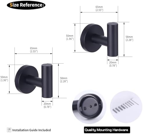 Double-sided Room Hook Stainless Steel
