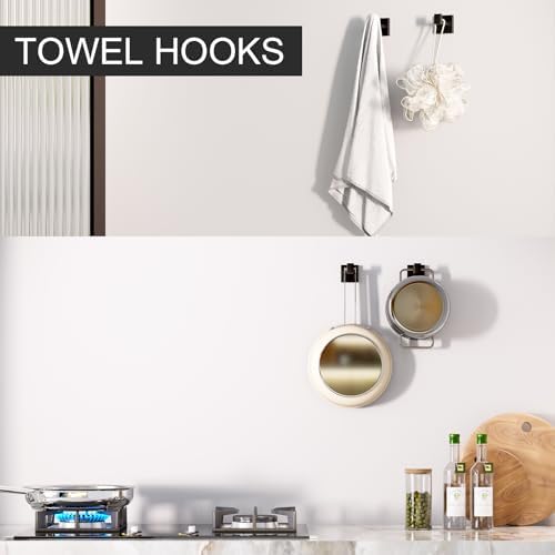 Perfect 5-Piece Bathroom Accessory Set With Matte Black Hawksown