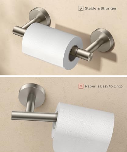 FORIOUS Rust-Resistant Toilet Paper Holder
