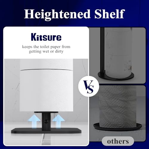 Rustless Black Toilet Paper Holder