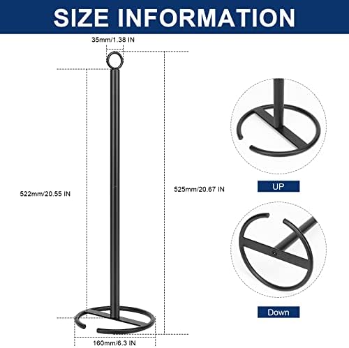 Sturdy Rust-Proof Toilet Paper Holder for 4 Rolls Matte Black