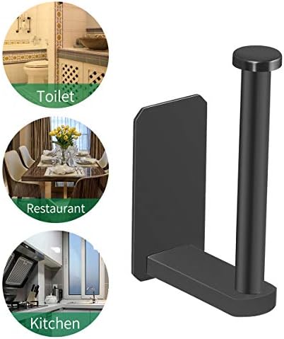Stainless Steel Toilet Paper Holder No Drilling Required